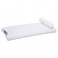 Matelas gonflable recto verso réversible blanc